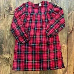 Girls Plaid  Holiday Dress♥️🌲 | Size 7